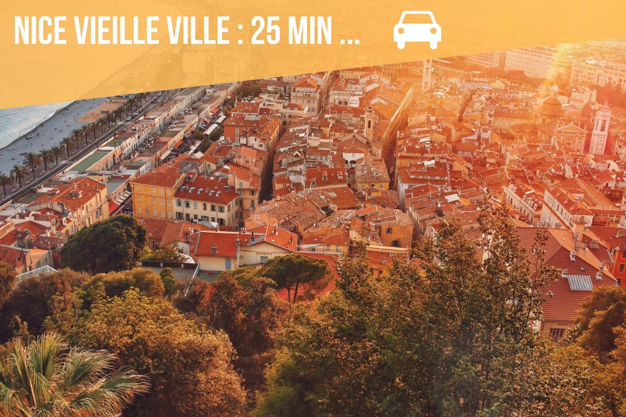 Appartement Vieux Village ヴィルヌーヴ・ルベ エクステリア 写真