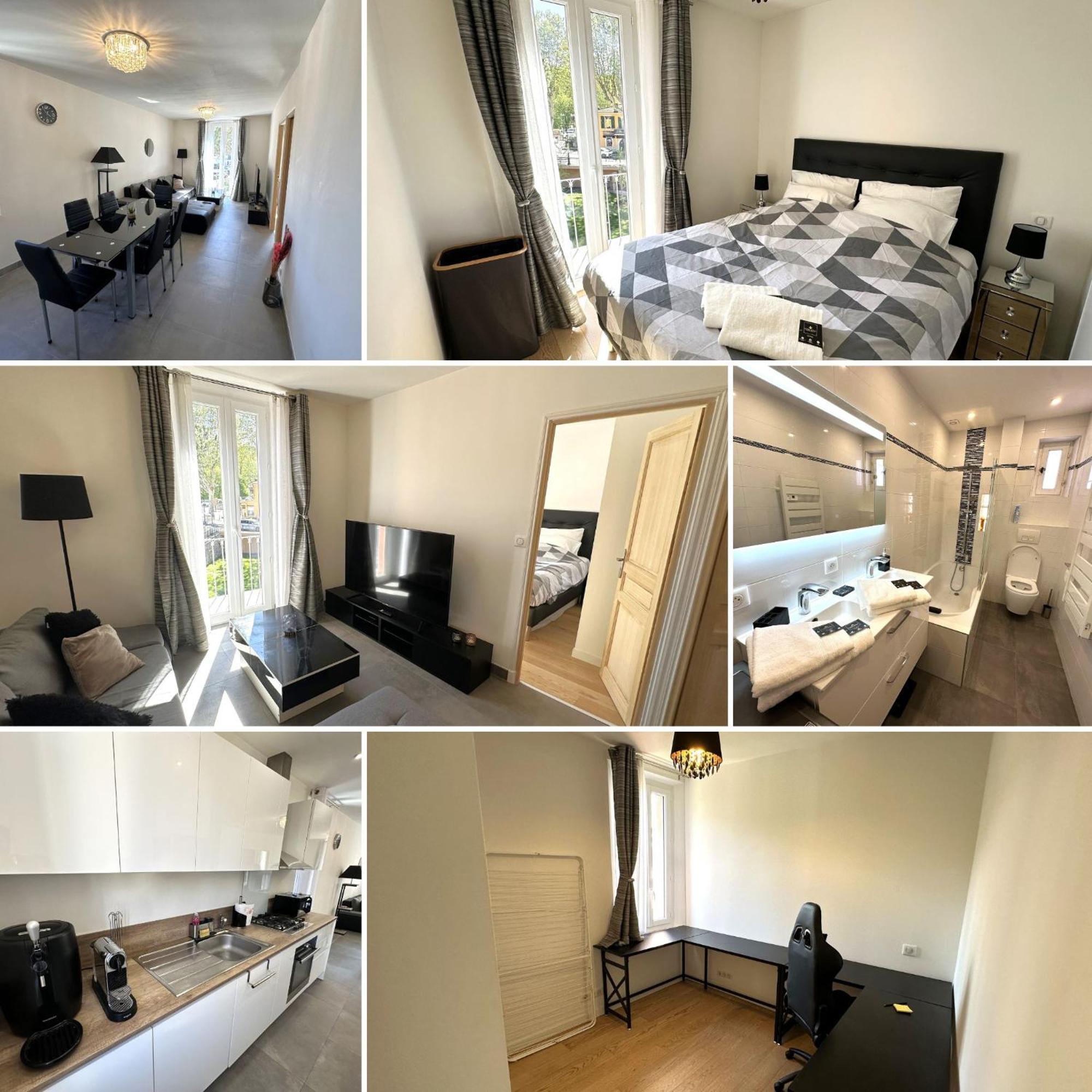 Appartement Vieux Village ヴィルヌーヴ・ルベ エクステリア 写真